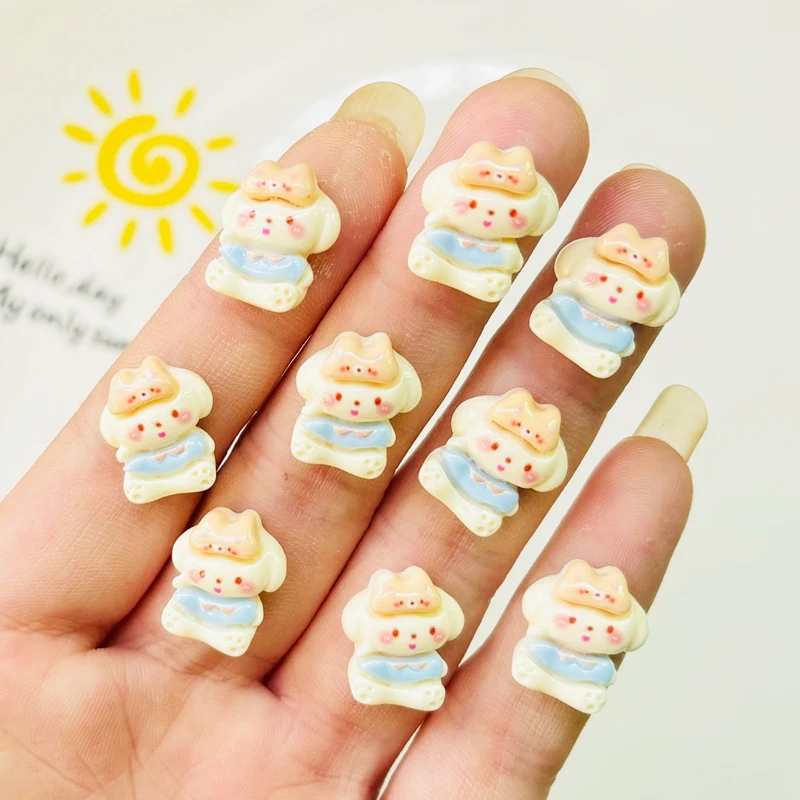 30 шт. новый милый медвежонок из смолы кролик бесплатная доставка украшение с