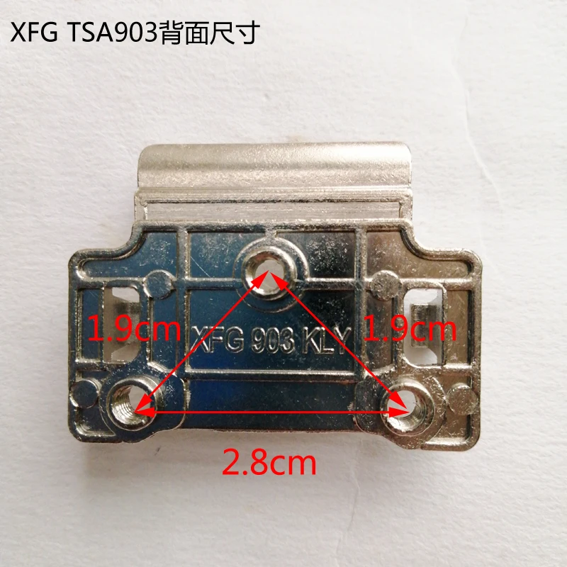 Фото XFG2005 Прозрачный замок для багажа TSA007, замок с кодовым ключом XFG903, запасная часть для ремонта алюминиевой рамы. №5