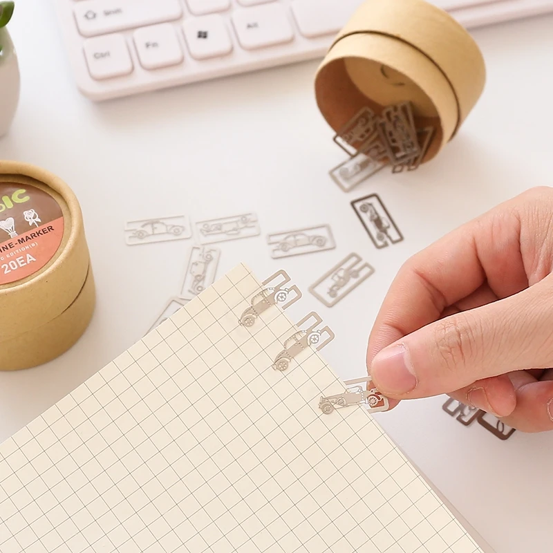 20 шт. декоративная Закладка в виде кольца | Канцтовары для офиса и дома