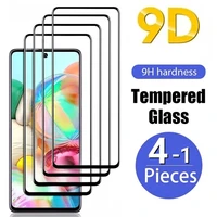 1 4pcs 9d tempered glass for samsung galaxy a51 a52 a71 a13 a22 a32 a21s a53 screen protectors for samsung s21 plus s22 s20 fe