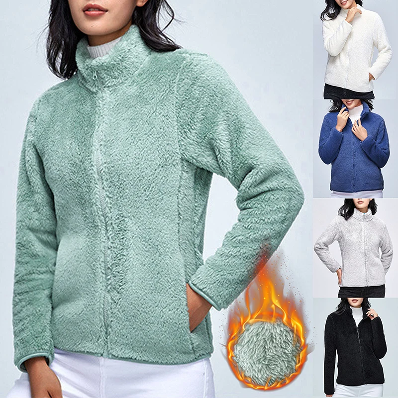 

Coral fleece coat female polar fleece couple double-sided grab fleece male warm thickened fleece jacket charge inner lining