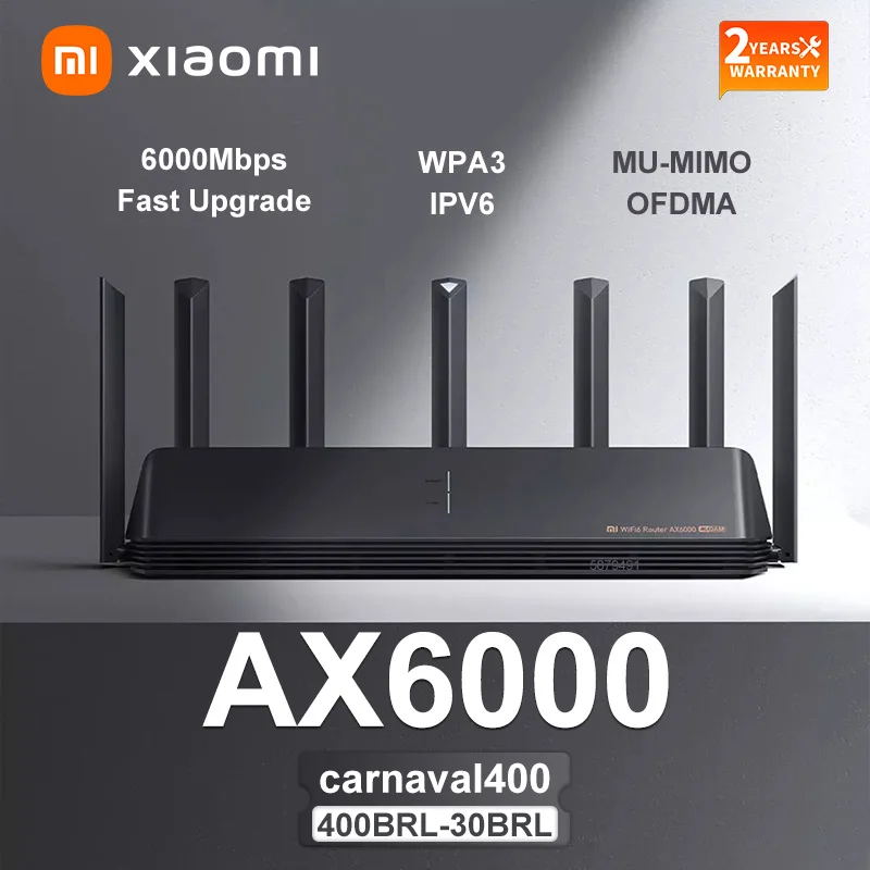 Усилитель сигнала Wi-Fi-роутера xiaomi AX6000 репитер гигабитный усилитель Wi-Fi 6 Nord Vpn