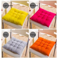 2022thickened square chair upholstered sanded seat cushion restaurant terrace home office outdoor garden sofa hip protector