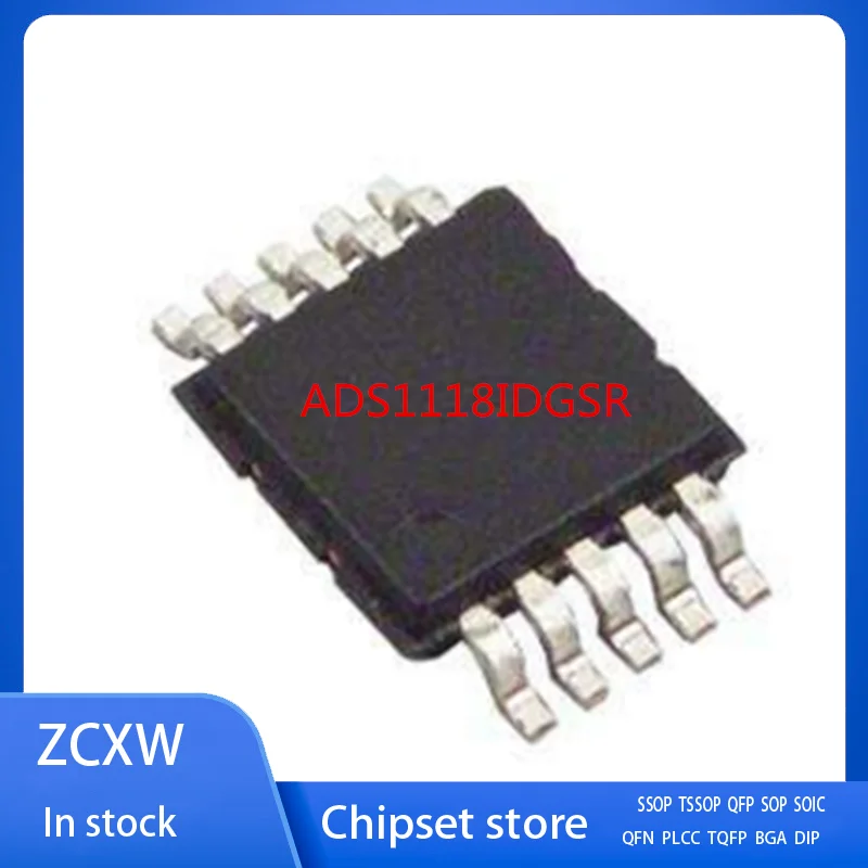 

2 шт./партия, ADS1118IDGSR ADS1118IDG ADS1118IDGST ADS1118 BBEI BBE1 MSOP10