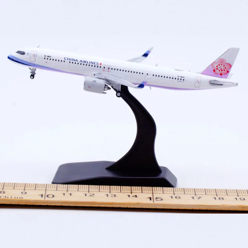 XX40035 Коллекционный самолет из сплава в подарок JC Wings 1:400 China Airlines SkyTeam Airbus A321NEO Литой