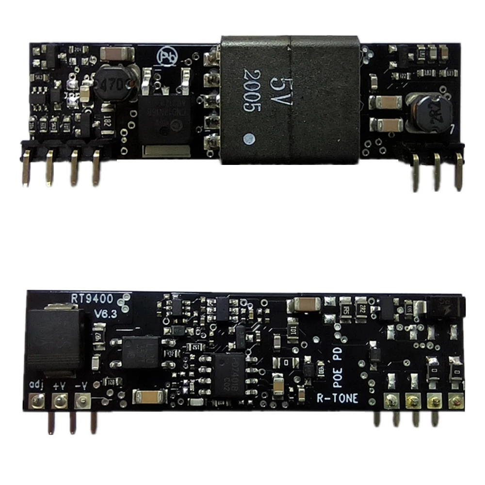 

RT9400 3,3 В/5 В/12 В/24 В POE PD модуль питания 13 Вт 8 Вт IEEE 802.3af Power-Over-Ethernet (POE) стандарт