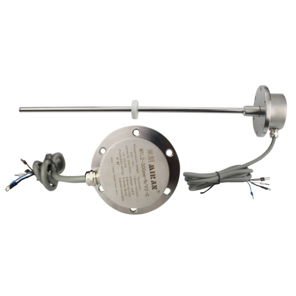 Магнитострикционный датчик перемещения MIRAN MTL2-80mm-N/V2 фланцевый уровня жидкости