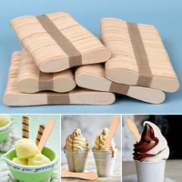 50100 pcs wood ice cream sticks homemade popsicle sticks natural disposable wooden popsicle diy crafts popsicle accessories