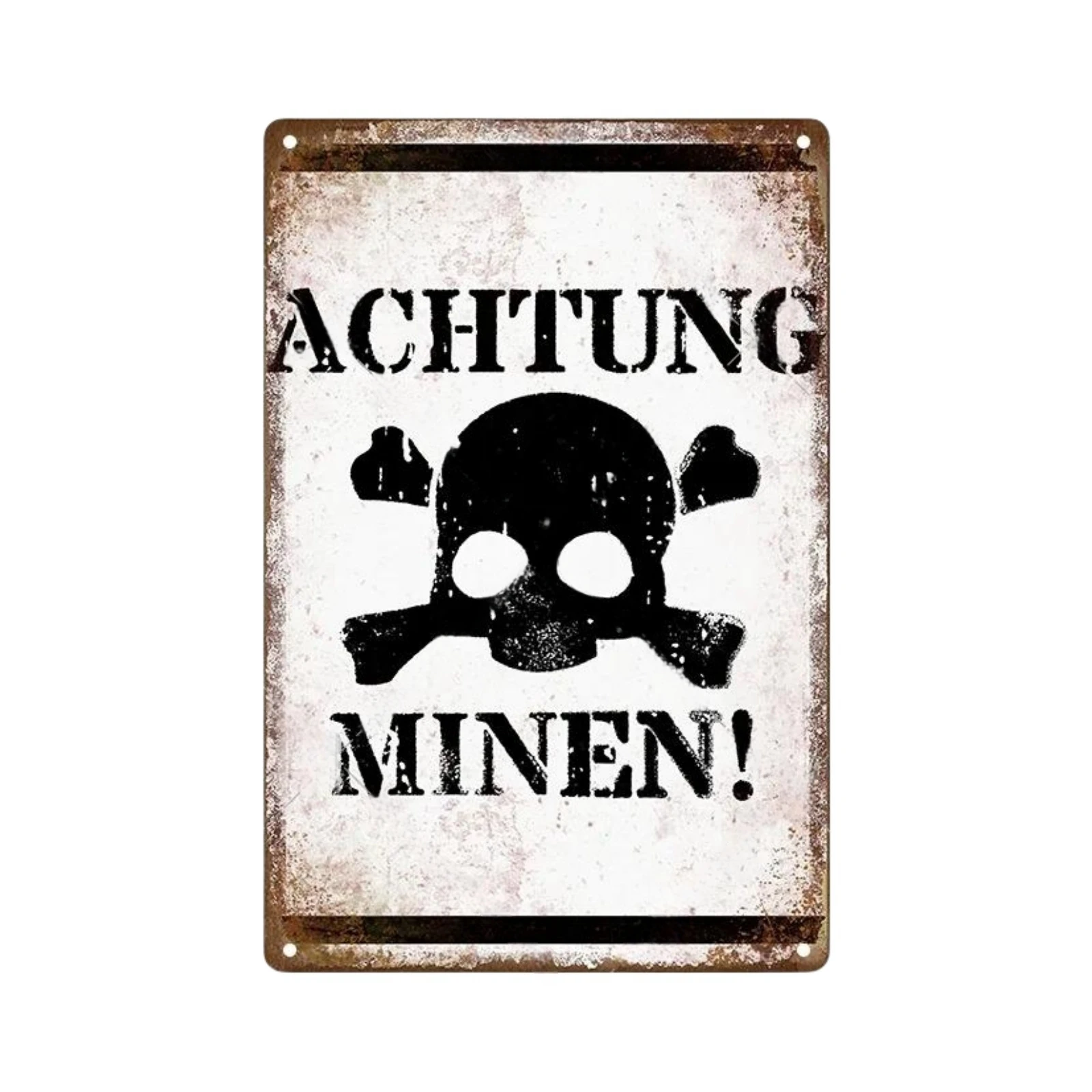 

Металлическая табличка "Achtung My Stop"