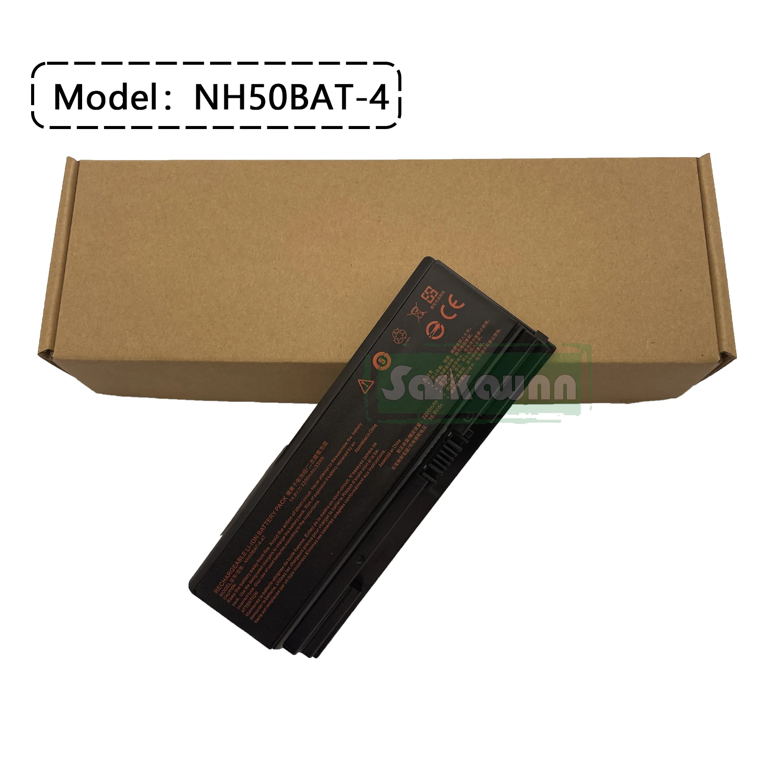 SARKAWNN NH50BAT-4 Аккумулятор для ноутбука HASEE ZHAN G7-CT7VK Z7-CT7VH CNH5S01 CNH5S04 Z8-CT7NA G8-CT7NK Z7-CT7PRO. (art.: 3920cf257bf2c) - 3920cf257bf2c