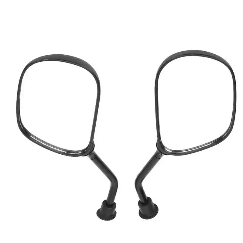 

Motorcycle Handlebar Mirrors Convenient ABS Housing Universal Steel Rod Rearview Mirror for Electric Bike Replacement for Can Am