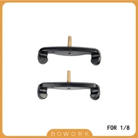 2pcs 18 violin shoulder rest feets fork for fom kun wooden plastic pads rests foot attachment replacement feet grippers set