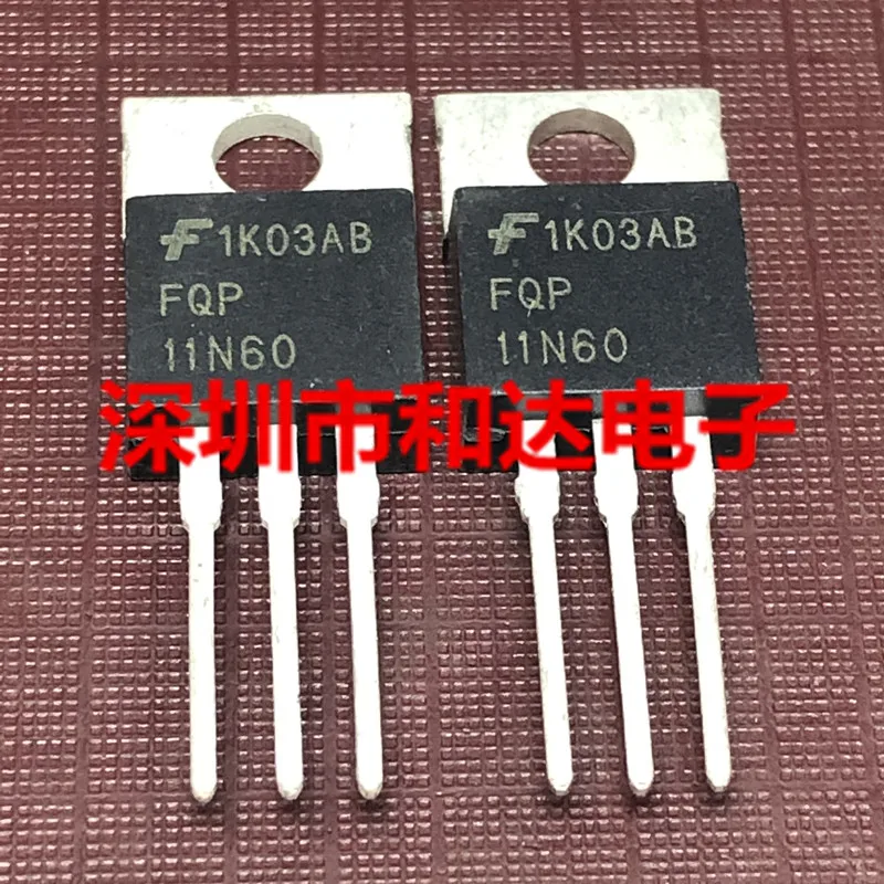

5 шт.-10 шт. FQP11N60 TO-220 600V 11A оригинальный запас Новинка