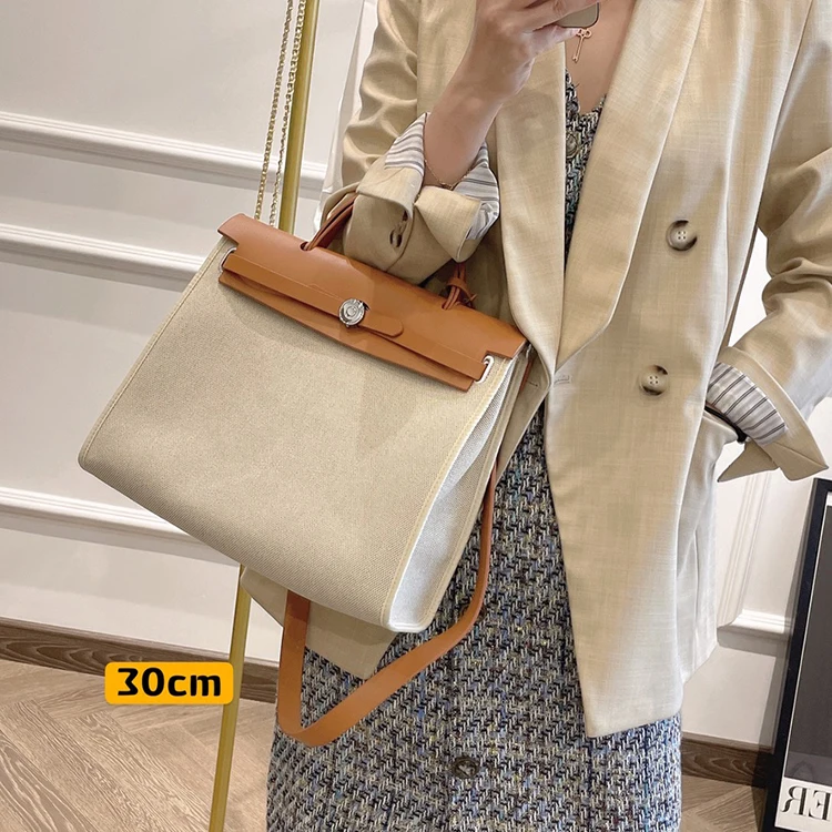 2022 Designer Luxury Women's Bag Large Capacity Large Bag Single Shoulder Bag Canvas Bag