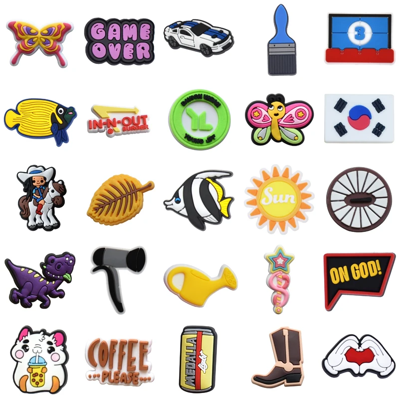 

Wholesale Bulk Packs Shoes Accessories Set Jeans Boy Para Pins Kids Men Shoe Charms Women Charm Decorations for Crocs Girl Gifts