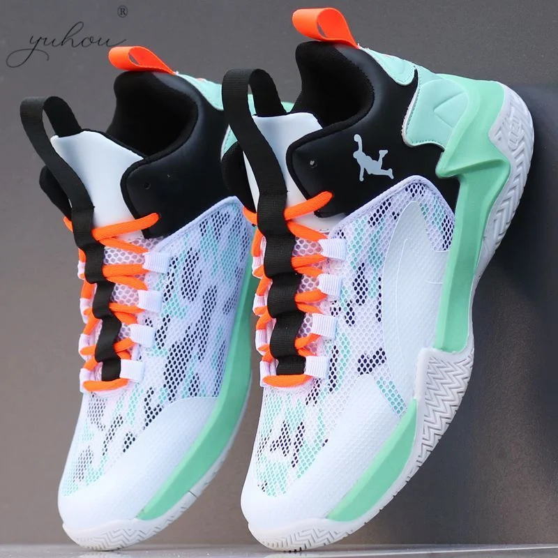 

YH Basketball Shoes Men Shoes High-Top Sports Shoes Wear-Resistant Breathable Boots Training Athletic Outdoor Casual Sneakers