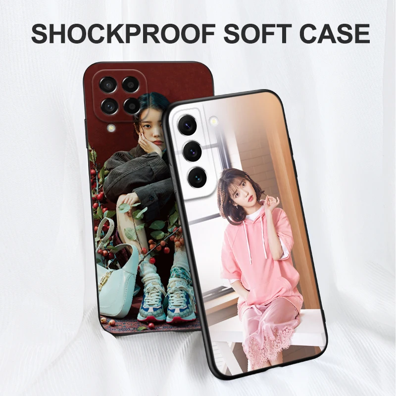 Черный чехол из ТПУ для Motorola Moto G60 4G G60S G71 G9 Play Plus Power One 5G Ace iu kpop lee ji-eun |