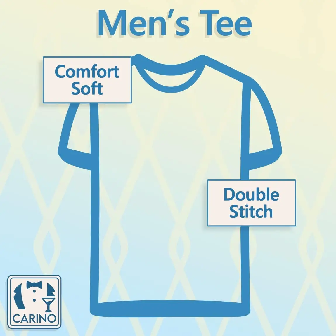 FC Carino Aubrey Plaza — мужская футболка с круглым вырезом PDI # ПИДП 628548