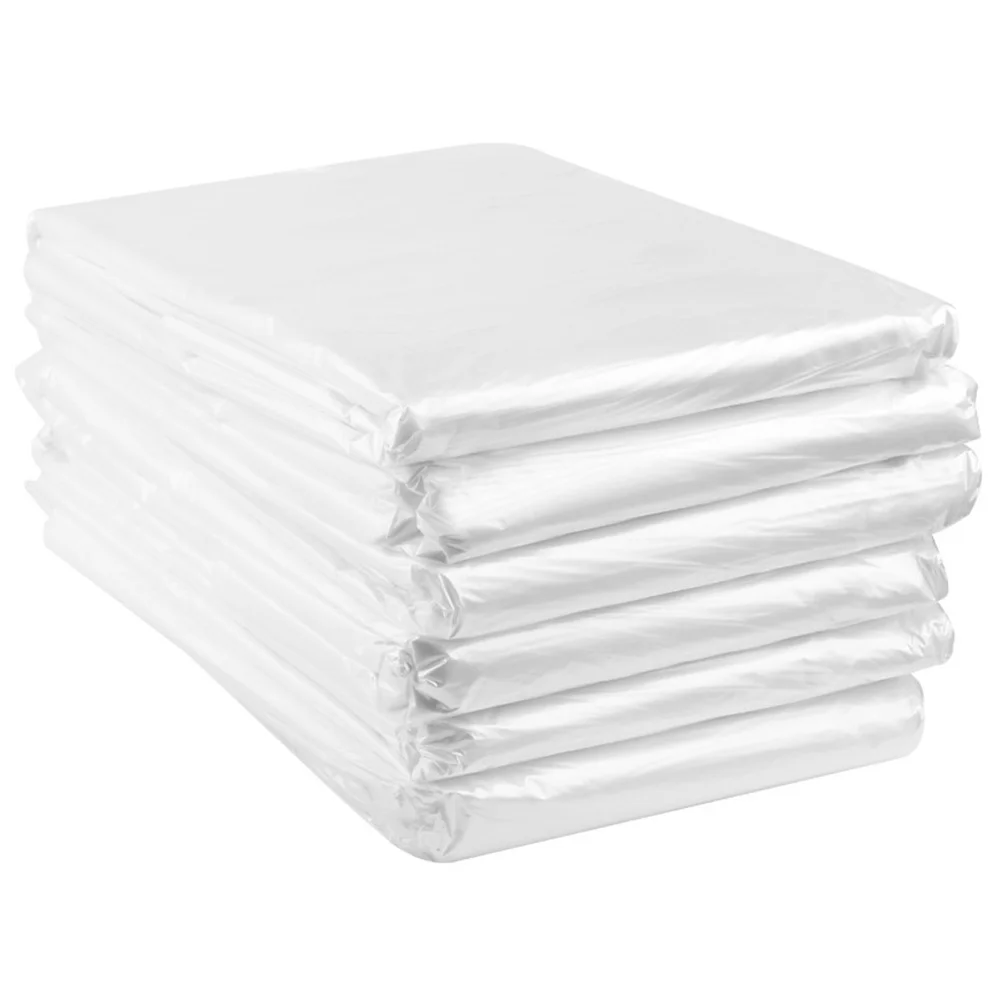 

50 pcs Trash Bag Liner Large Trash Bags Kitchen Garbage Bags Black Garbage Bags Transparent Trash Bags Wastebasket Bin Liners