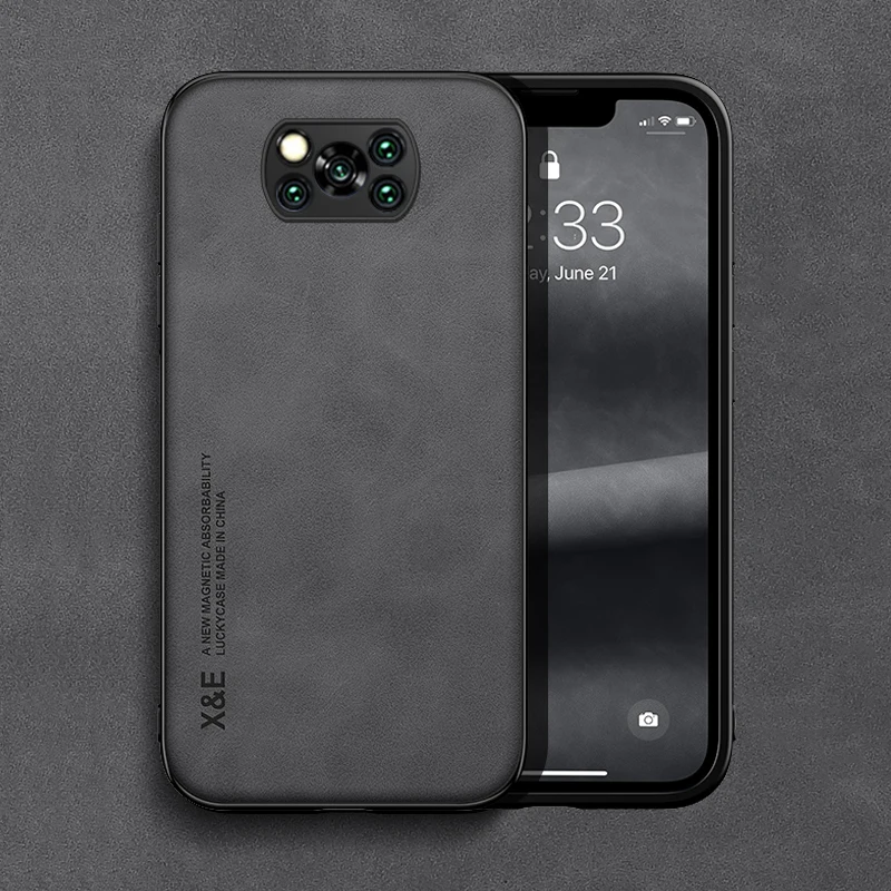 

Luxury Leather Magnetic Case For POCO X4 X3 NFC Pro F3 X4Pro X3Pro X3NFC F4 GT Xiaomi Mi 12 11T 10T 9T Pro 11 Lite 5G NE Cover T