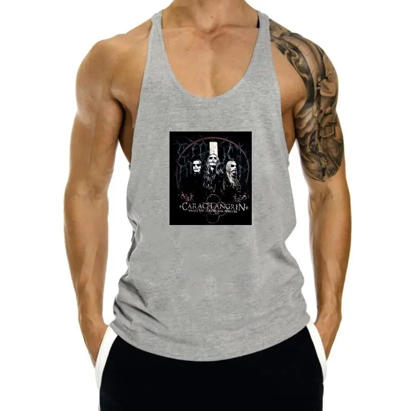 

Мужской летний топ с принтом CARACH ANGREN, летний топ с принтом