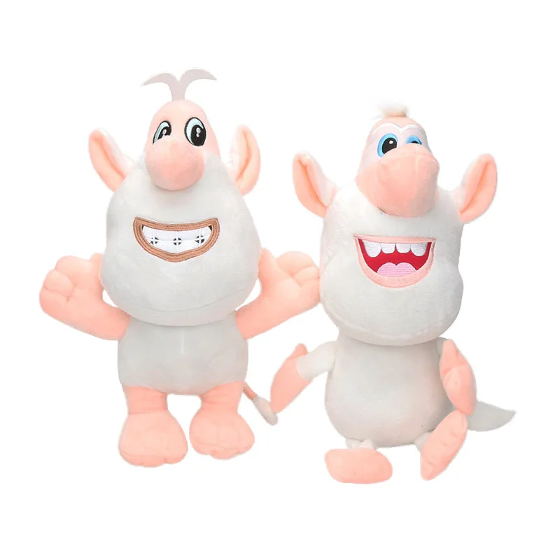 

35cm Russian Booba Buba Plush Doll Toy Cartoon White Pig Cooper Kawaii Stuffed Plushie Animal Puppet Present Toys Decor