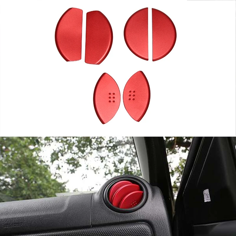 

Decoration Cover Trim Air Conditioning AC Vent Outlet Sticker For Suzuki Jimny Car Accessories
