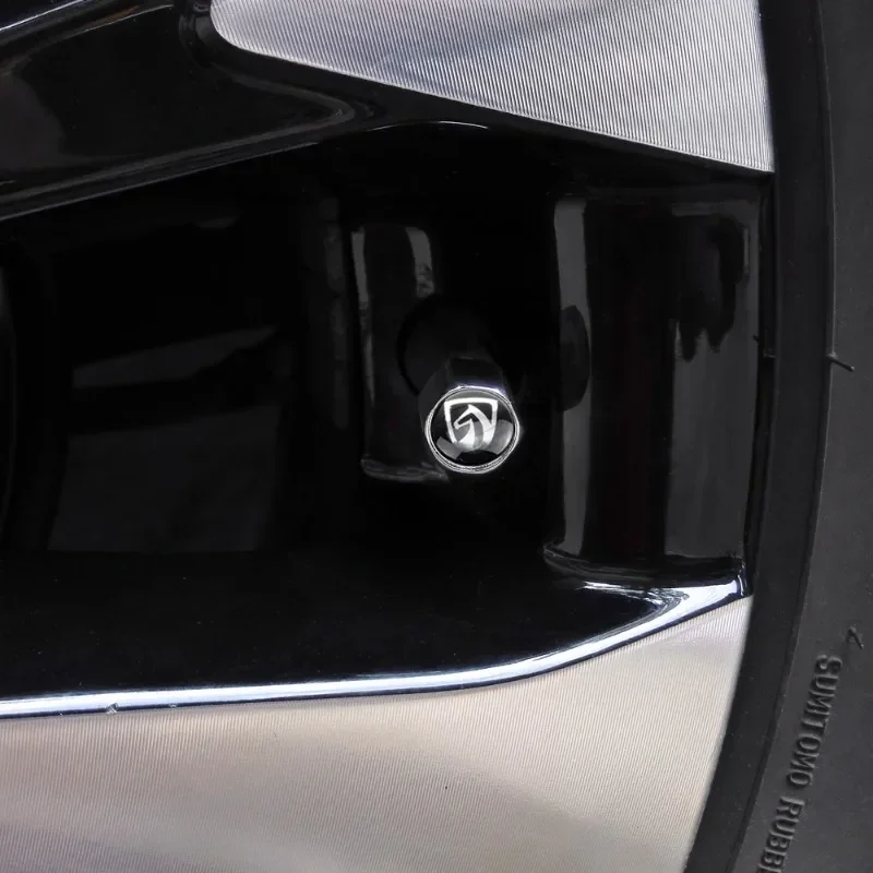 Автомобильные аксессуары из сплава колпачки для штока клапана Baojun Logo 360 E200 560 630 710
