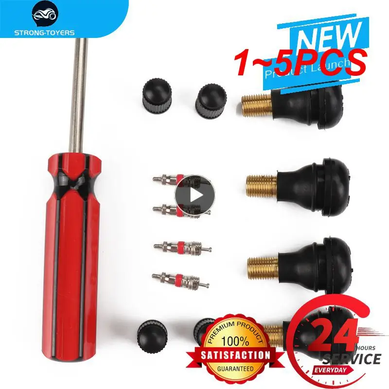 

1~5PCS Plastic Handle Car Valve Core Removal Single Head Tire Repair Tools