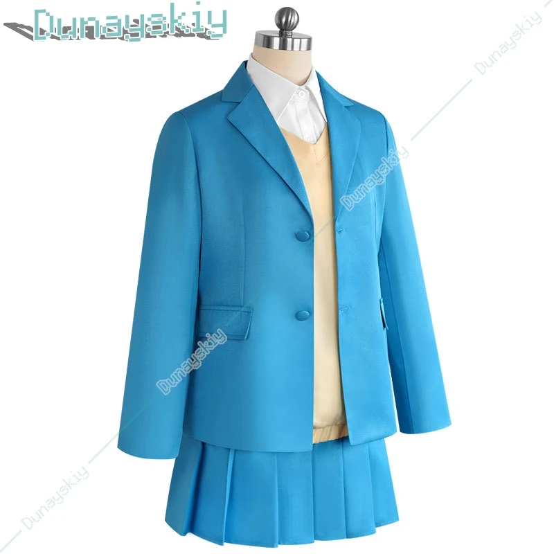 Аниме Blue Box Chinatsu Kano Косплей Костюм Парик Школьная форма Юбка Ao No Hako Hina Chono Хэллоуин