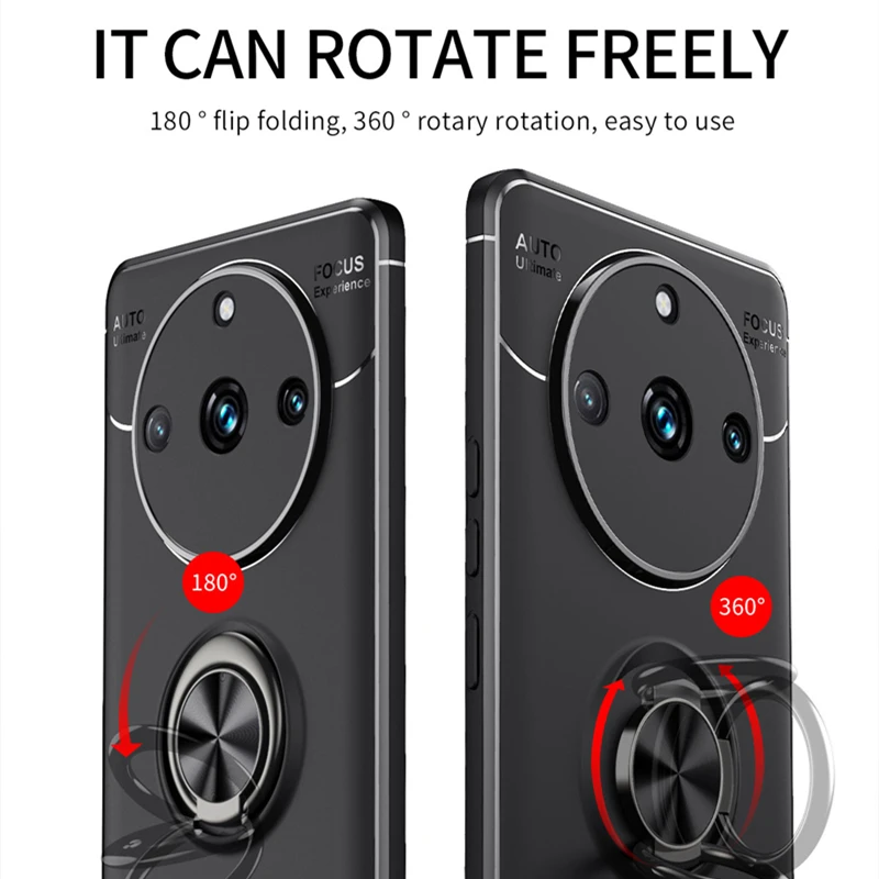For Realme 11 Pro Case Cover OPPO Realme 11 Pro Plus 5G Capas New Shockproof Back Soft Ring Magnetic Holder Fundas Realme 11 Pro