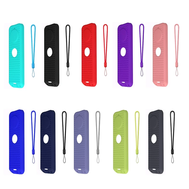 

New Silicone Case Dustproof Cover Protective Cover For Apple TV Siri Remote 4K / 4Th / 5Th Gen Remote Skin