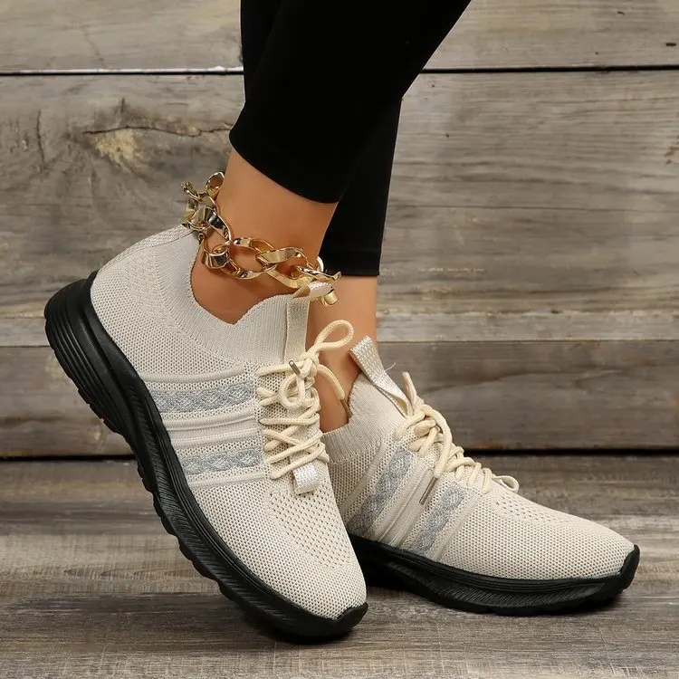 

Women's New Shoes Shoes Women 2023 Soft Bottom Weaving Running Shoes Casual Sports Shoes Women Light and Breathable