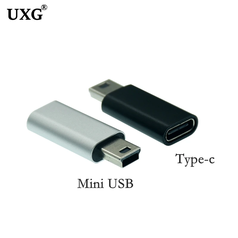 

1 шт. Универсальный Otg мини 5-контактный USB Адаптер B штекер на USB Тип C гнездо разъем передачи данных для GoPro MP3 цифровой камеры GPS