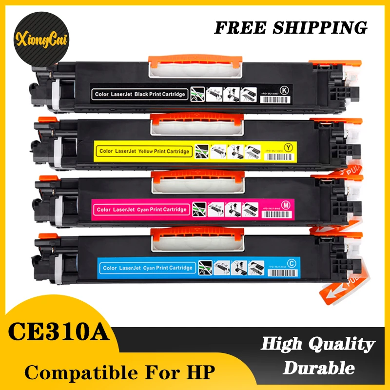 Совместимый тонер-картридж CE310A 310A CE310 CE311A CE312A CE313A для HP 126A LaserJet Pro CP1025 1025nw M275mfp M175a