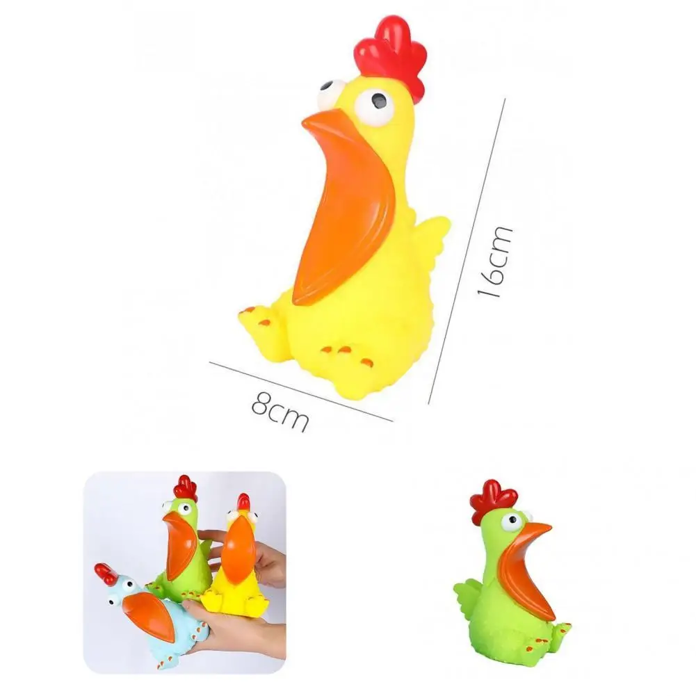 

Amusing Sensory Toy Fun Stylish Stress Reliever Toy Screaming Chicken Sensory Toy
