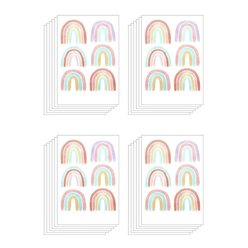 

Rainbow Bedroom Decor For Girls Colorful Rainbow Wall Decals Room Decor For Kids Nursery Bedroom Decorations 144 Pieces
