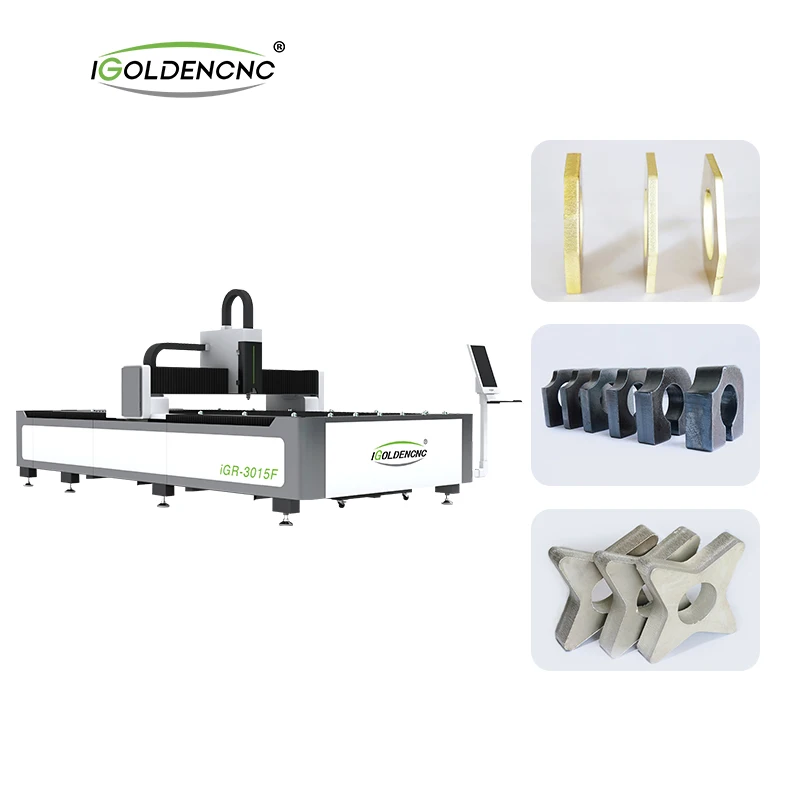 Дешевый лазерный резак igolden cnc 3d 2000 Вт 1500 цена/волоконный с ЧПУ для листового