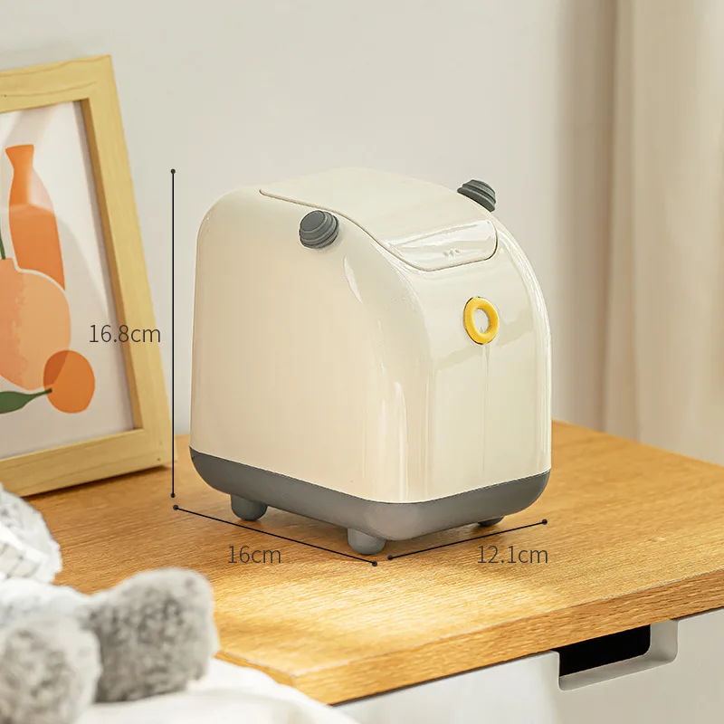 Мини-настольный Мусорный Бак Пресс-тип Бытовой Стиль Милая Корзина Для Бумаги
