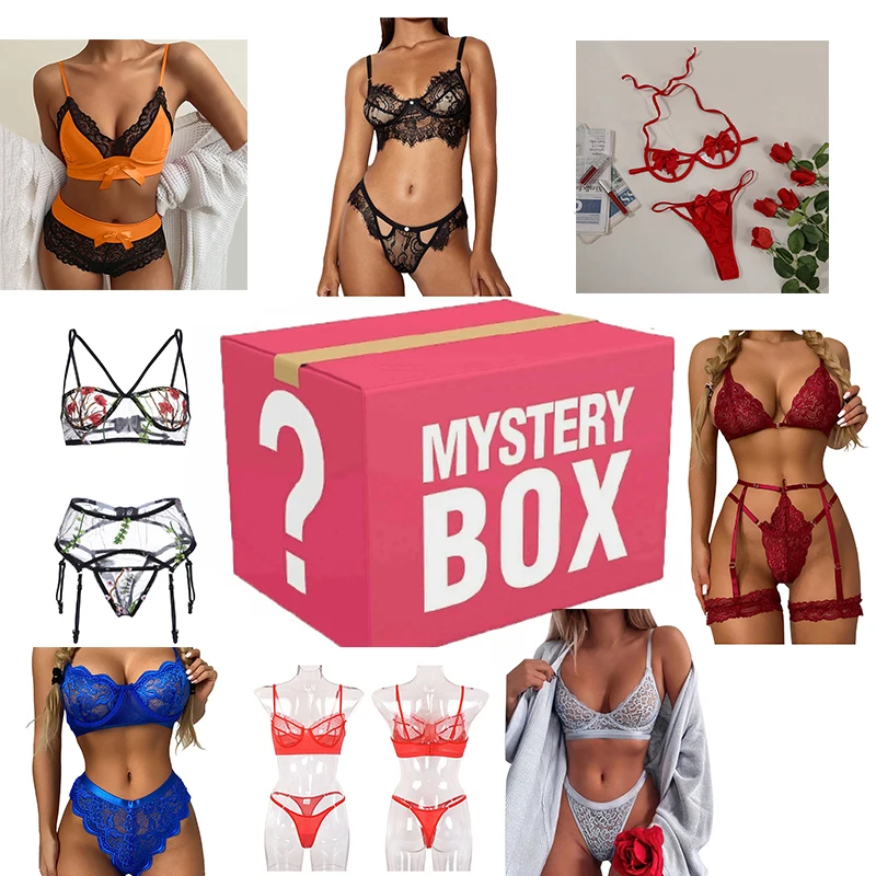 

Горячее эротическое сексуальное нижнее белье женское кружевное нижнее белье счастливая сумка сюрприз загадочная коробка женское нижнее б...