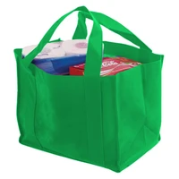 reusable polypropylene packaging laminated ceo non woven bag shopping tote rpet bag pp woven bag with custom logo