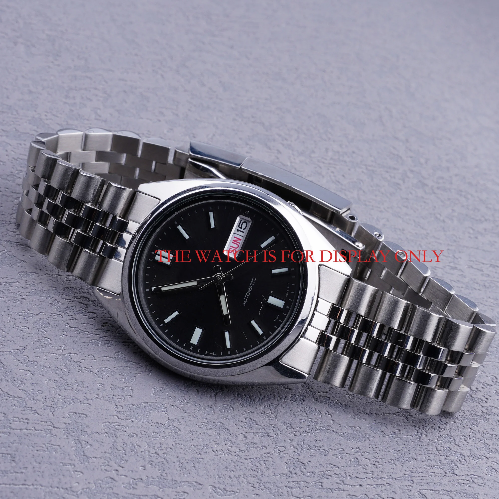 19mm Silver Gold Hollow Curved End Solid Screw Links Watch Band Jubilee strap For Seiko 5 SNXS73 75 7SNXS80 SNXS81 SNXF05 SNXG47