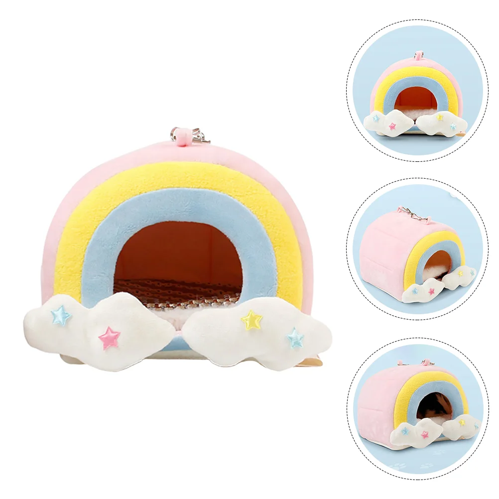 

Hamster Warm Hammock Decorative Rat Nest Hamster Cage Nest Guinea Accessory