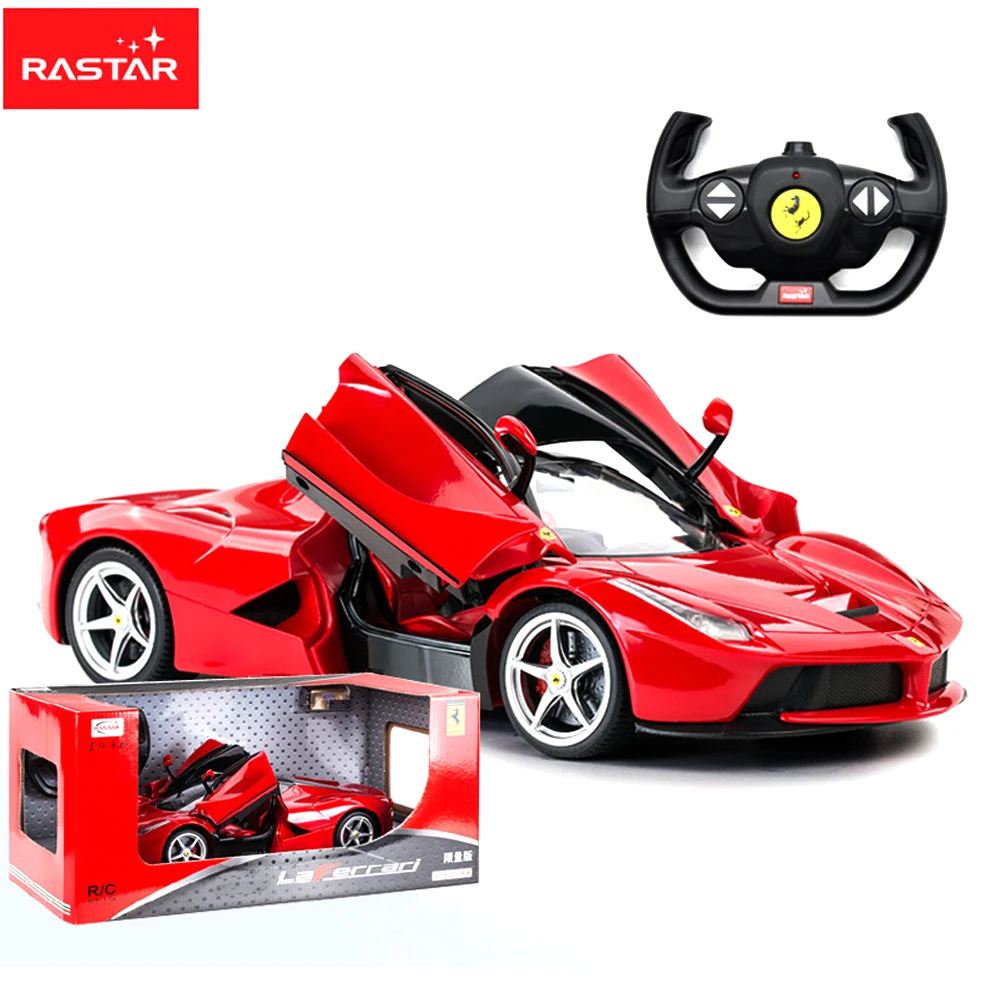 

RASTAR Ferrari Laferrari 1:14 RC Car Rechargeable Battery Laferrari Supercars Model Radio Controlled Machine Toys Gifts