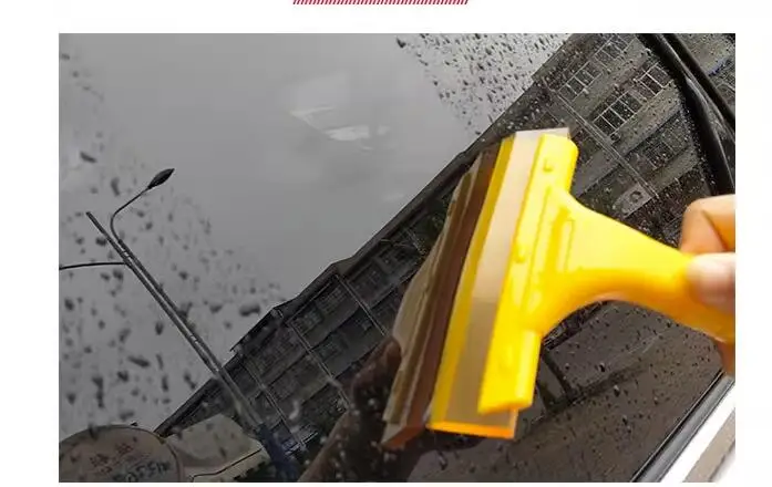 

Automotive film application tool Transparent silicone soft scraped beef tendon Special glass film color changing scraper