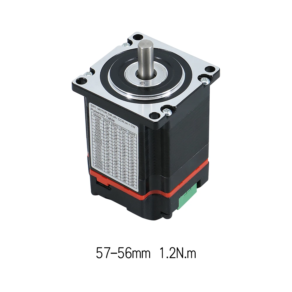 

HLTNC Шаговый двигатель Nema23 с замкнутым контуром 1.2-3 Nm для 3D принтеров