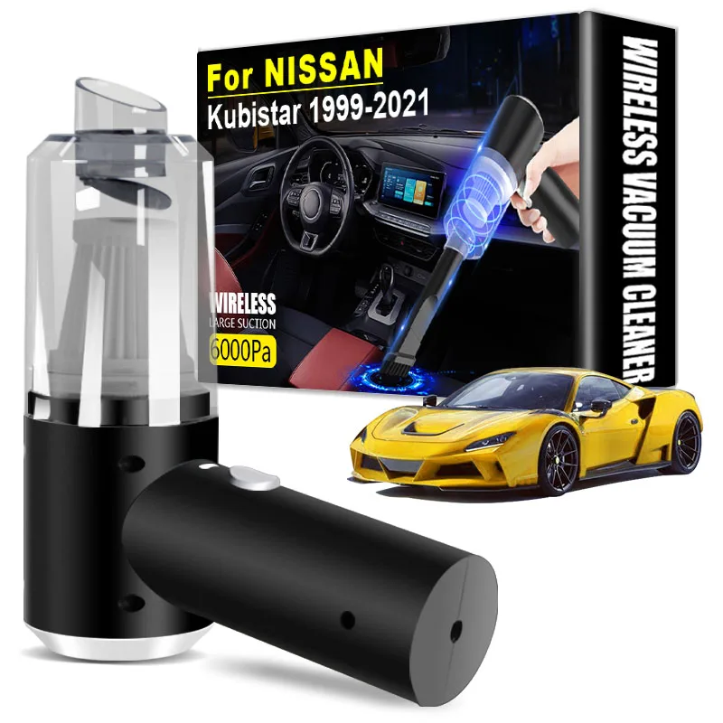 

Handheld Car Cordless Vacuum Cleaner for Car Cleaning Automotive Products Car Goods Home Appliance For Nissan Kubistar 1999-2021