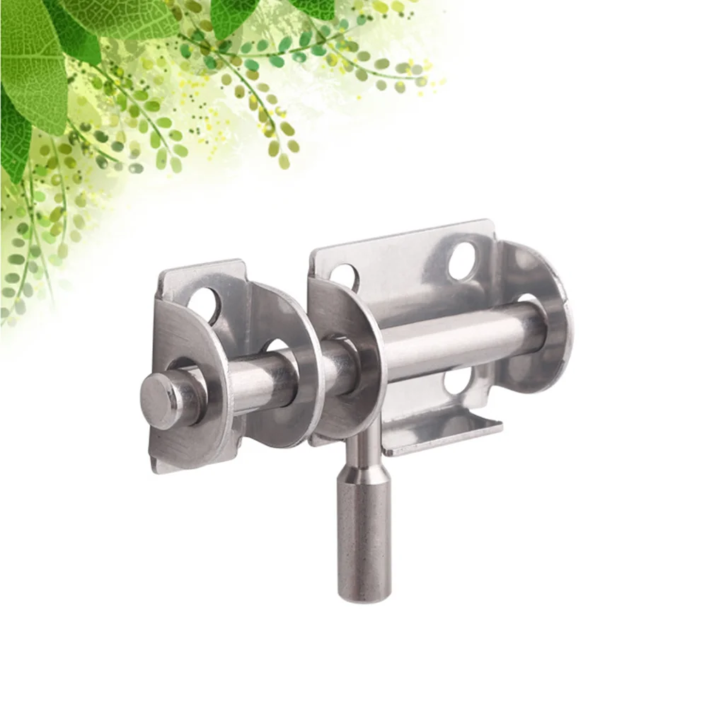 

The Slide Anti-theft Lock Buckle Window Latch Bolt Door Bolts Latches Child Stainless Steel Safety