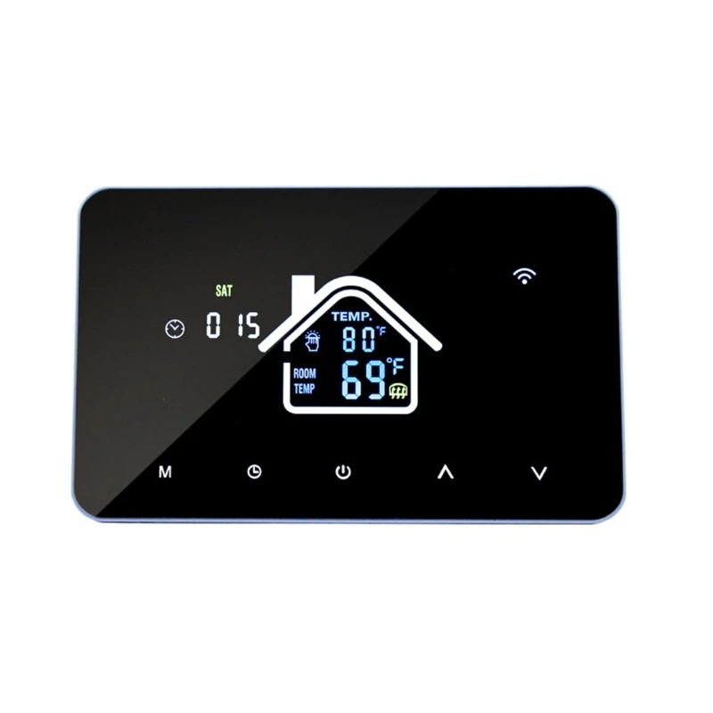 

WiFi Thermostat Temperature Controller Programmable Supports Mobile APP Control