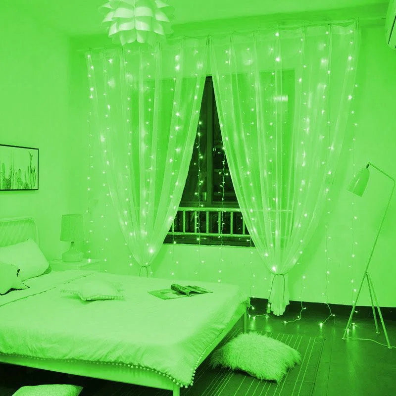 

СВЕТОДИОДНАЯ Гирлянда-занавеска С дистанционным управлением, 3/4/6 м